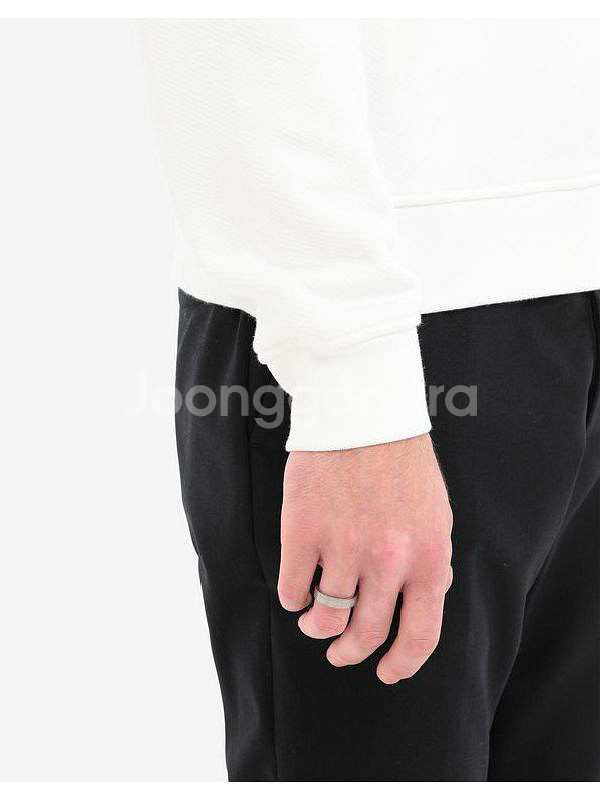 메종 마르지엘라 로고 무광 실버 반지 xs사이즈--5