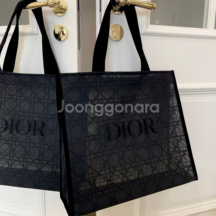 (당일발송) 디올 메시 토트백 디올 뷰티 에코백--0