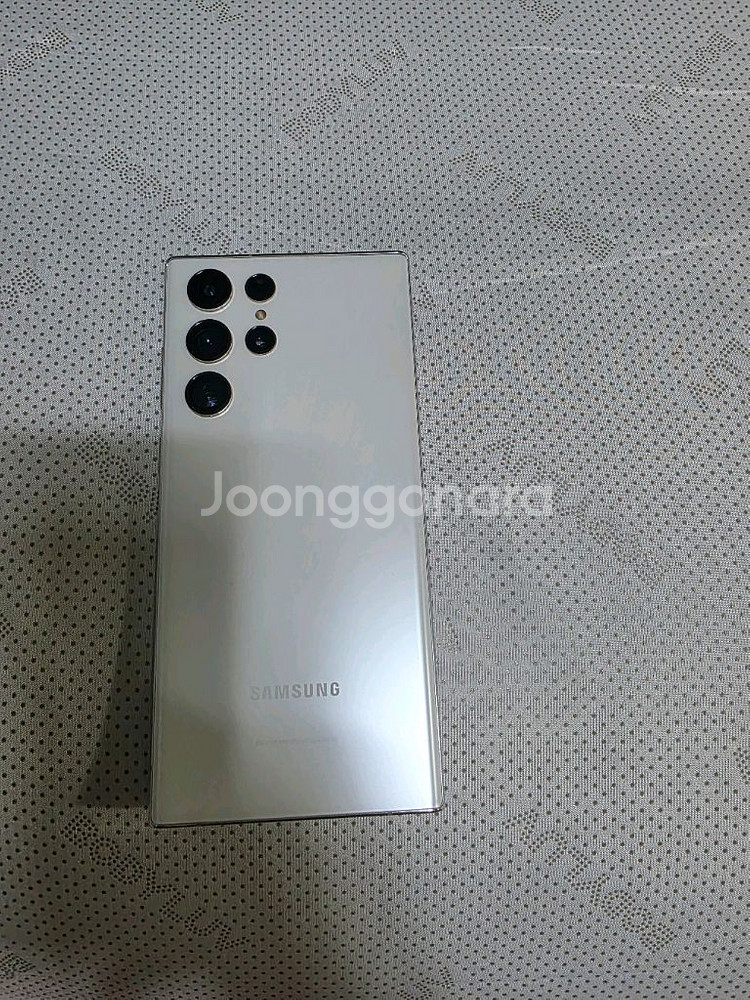 갤럭시 s22 울트라 화이트 256GB 잔상o 판매--1
