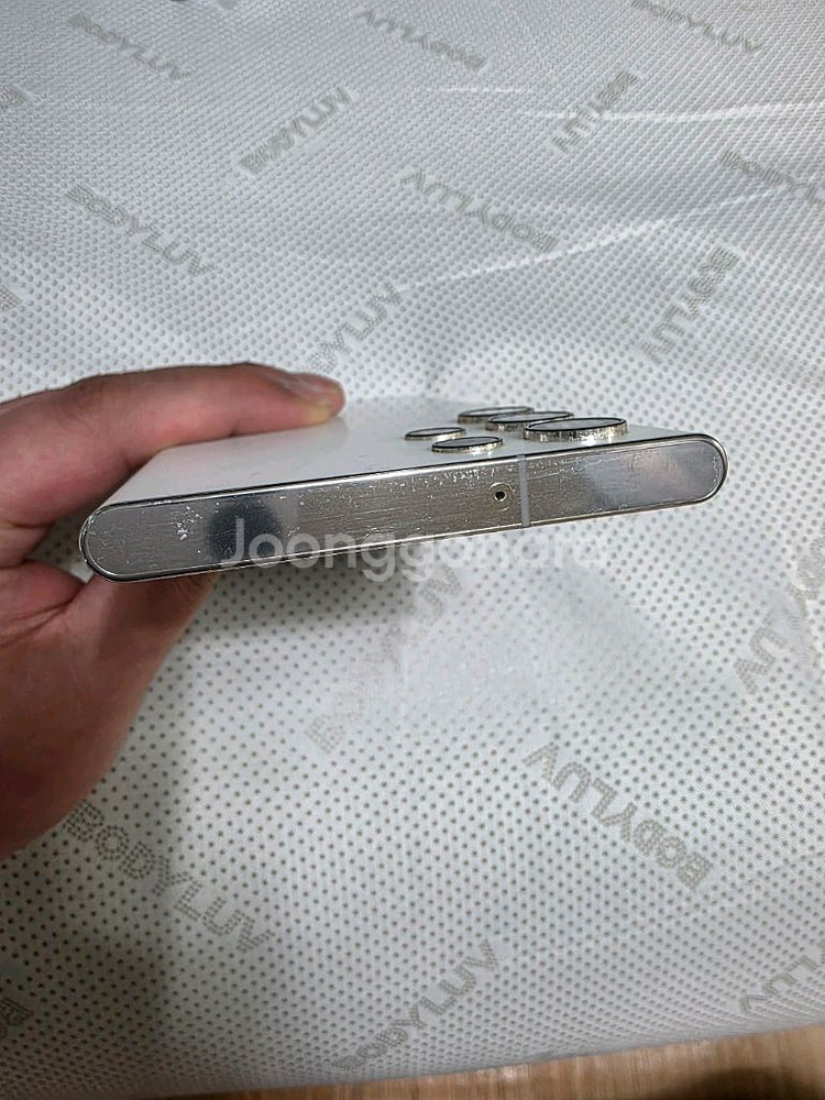 갤럭시 s22 울트라 화이트 256GB 잔상o 판매--4