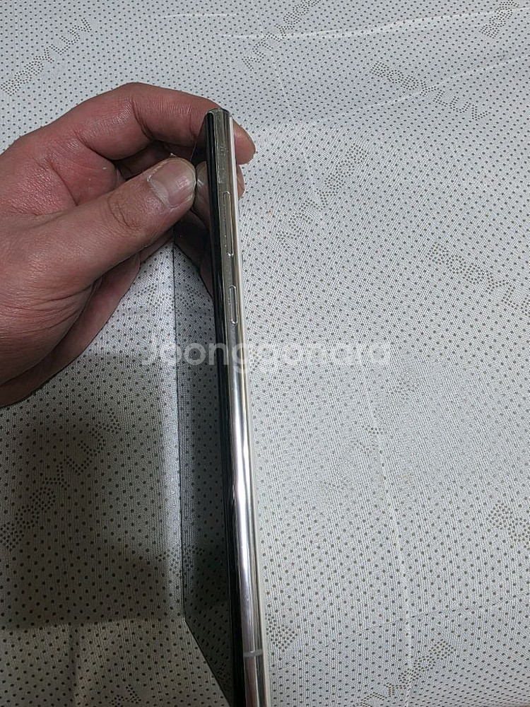 갤럭시 s22 울트라 화이트 256GB 잔상o 판매--7