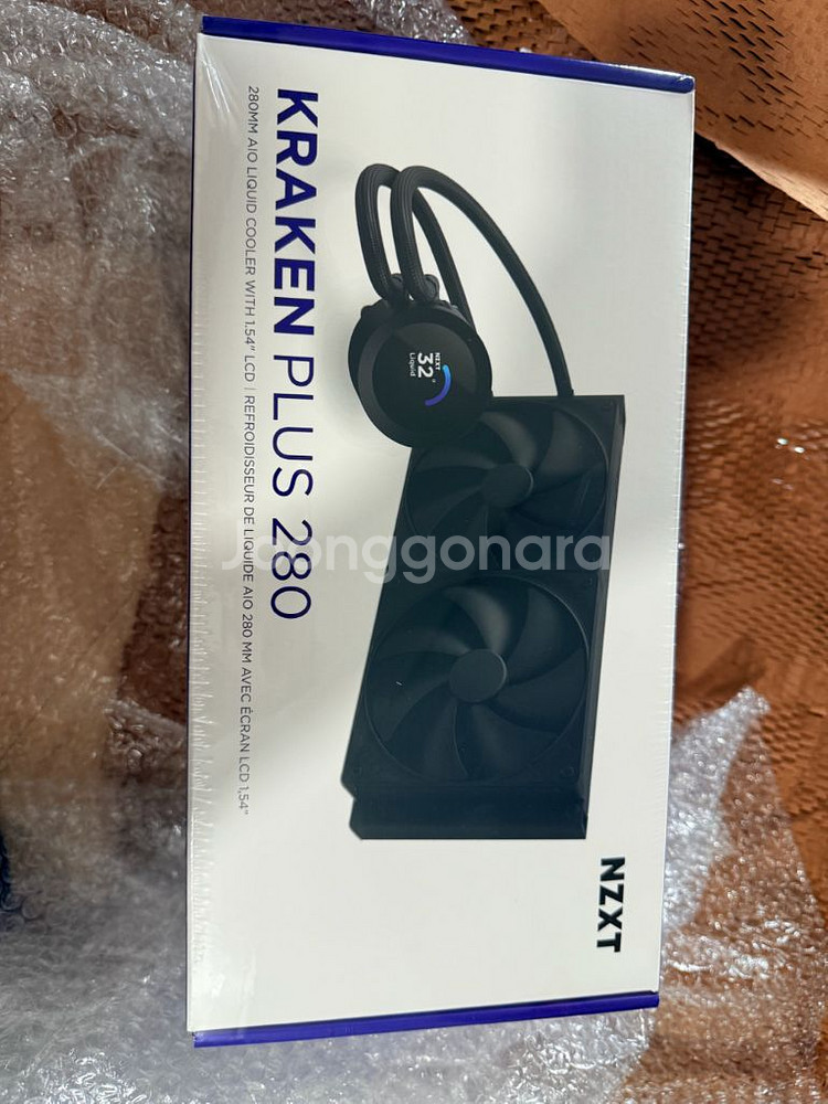 nzxt 크라켄 280 플러스 미개봉--0