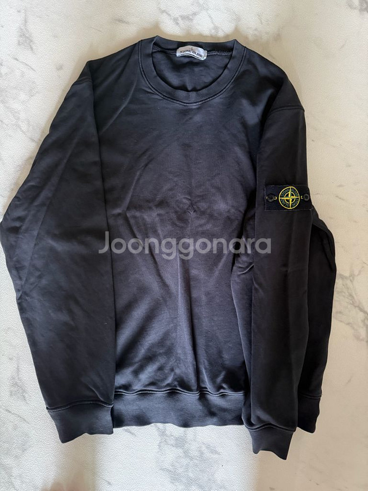 스톤아일랜드 맨투맨 블랙 2XL--0