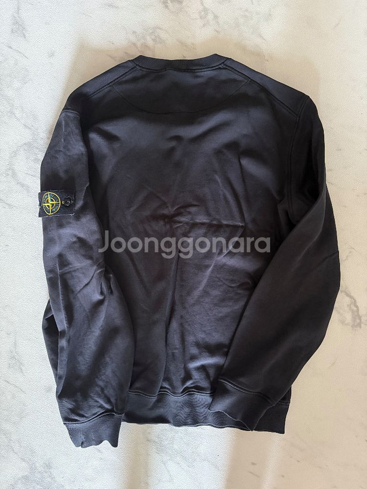 스톤아일랜드 맨투맨 블랙 2XL--1