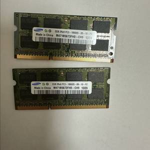 PC3 - 10600S 2GB 2Rx8 x 2EA