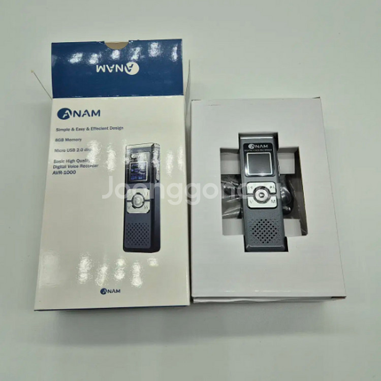 새제품) 아남 AVR-1000 녹음기 녹취기 16GB--2