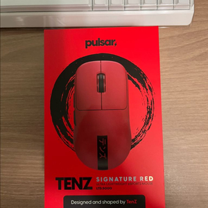 Tenz 시그니처 레드 에디션 마우스