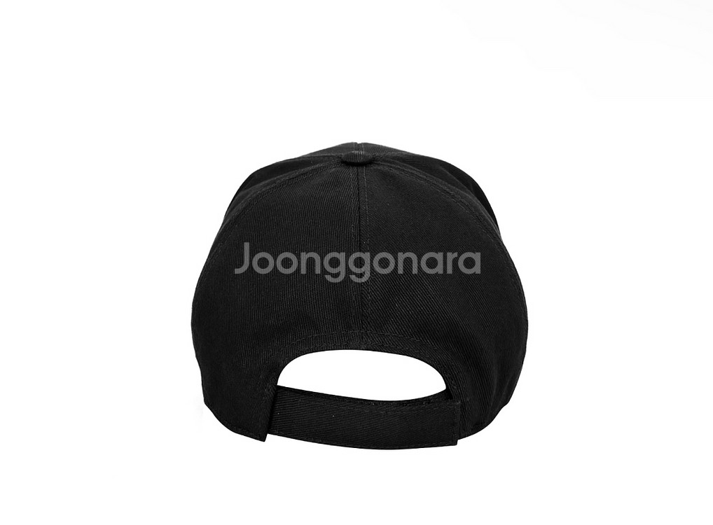 [S] 프라다 엠브로이드 자수 로고 코튼 베이스볼 볼캡--2