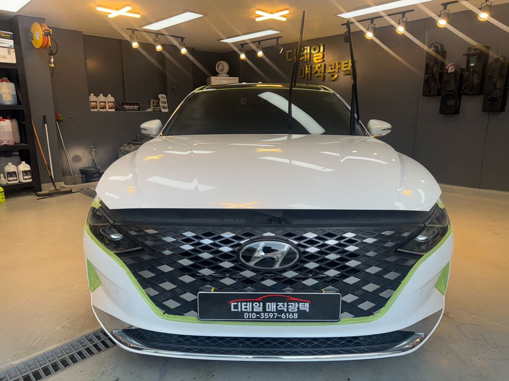 광택 + 유리막코팅 + 실내세차 +실외세차 최대할인!--4