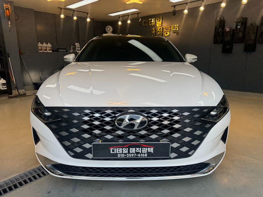 광택 + 유리막코팅 + 실내세차 +실외세차 최대할인!--6