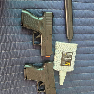 비be탄총×2(소음기포함