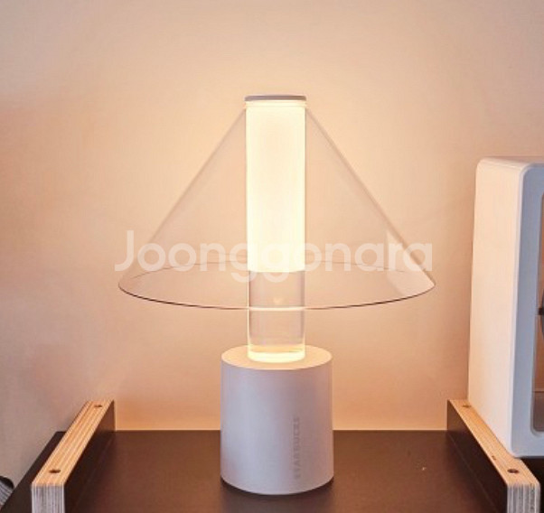 스타벅스 포터블 램프 보나키아 K 화이트 무드등 프리퀀--0