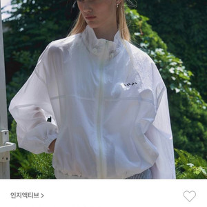 인지액티브 라이트웨이트 윈드브레이커 화이트
