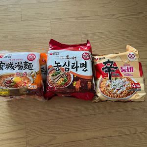 농심 안성탕면 투움바 신라면 일괄판매