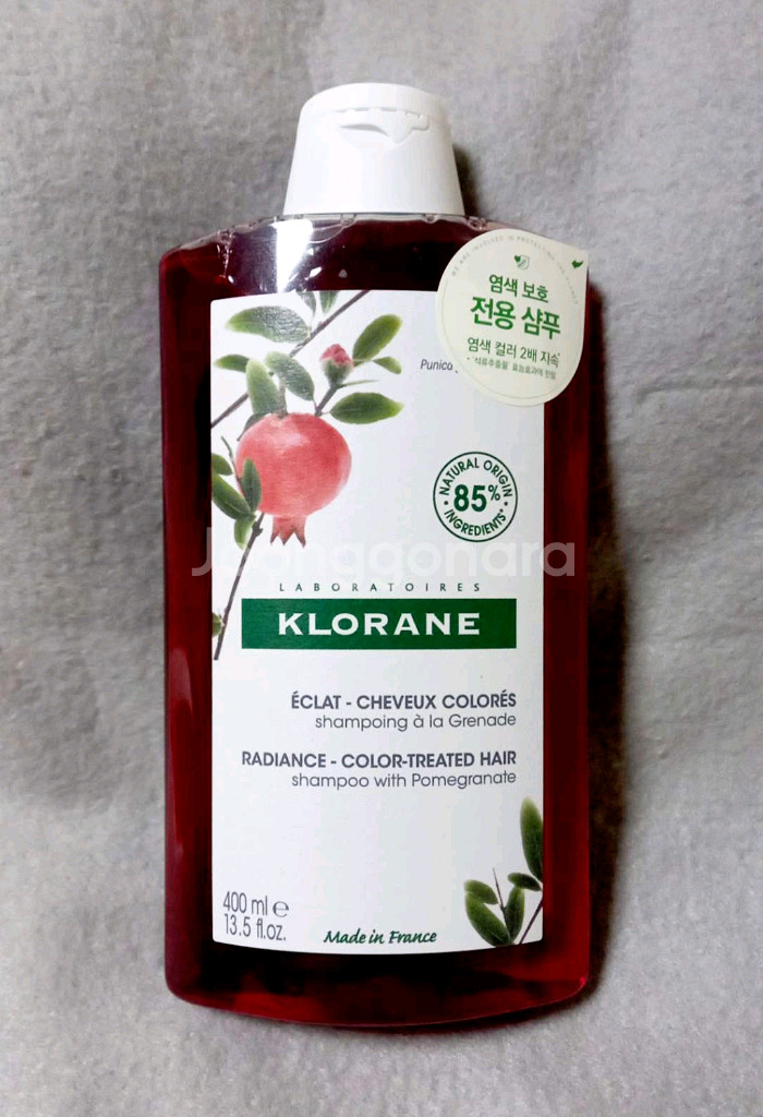 (택포) 클로란 석류샴푸 염색 손상 모발용 400ml--0