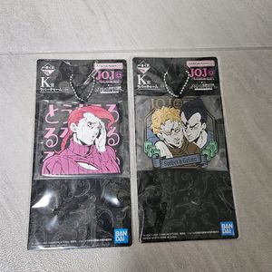 죠죠 제일복권 K상 러버 참 2개 일괄(새상품)