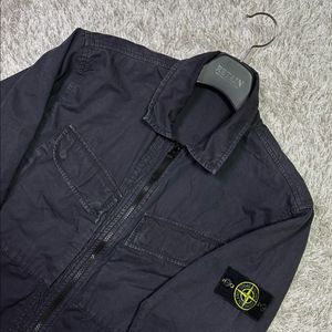 [L] 정품 스톤아일랜드 22FW 오버셔츠 네이비