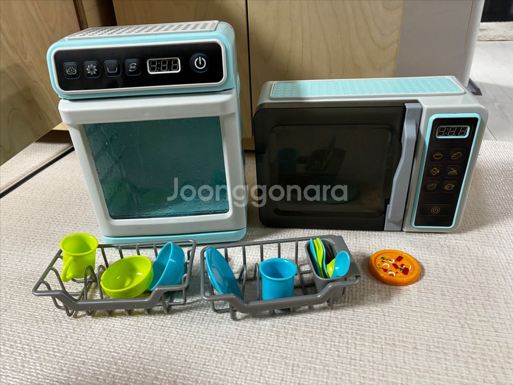 디디다퍼니처 원목 주방놀이 및 세탁기 냉장고 세트--6