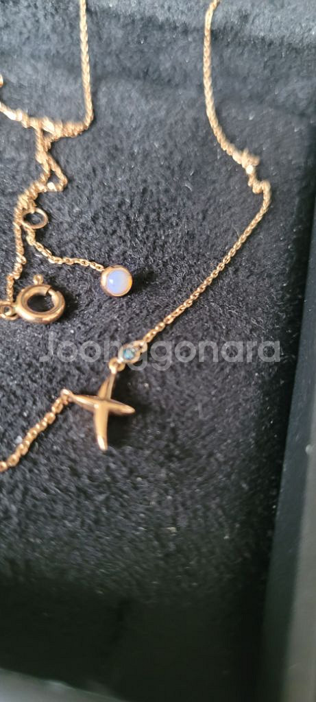 디디에두보 몽파리 14K 골드 목걸이--1