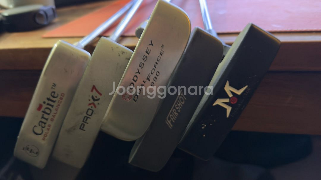 TOUR. Carbite. Mizuno.골프퍼터 5개--0