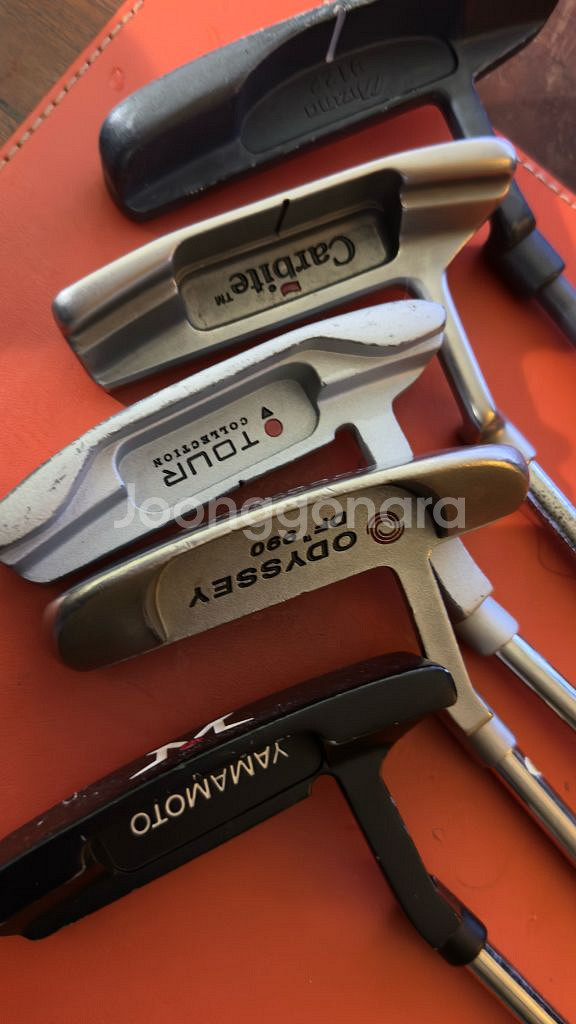 TOUR. Carbite. Mizuno.골프퍼터 5개--2