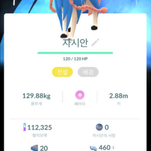 포켓몬고 자시안 배경