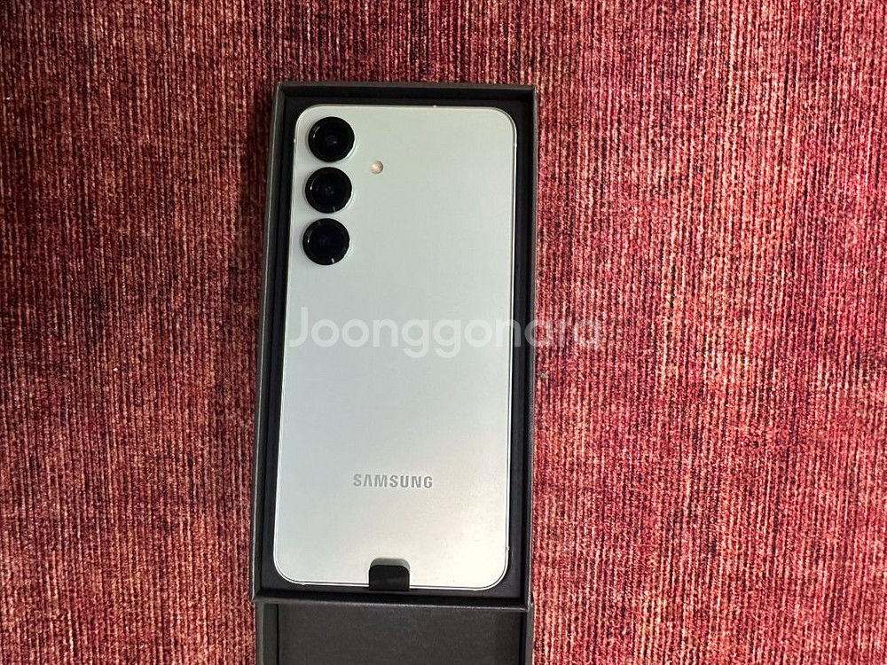 미사용 갤럭시 S25 민트 256GB--2