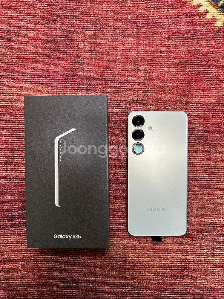 미사용 갤럭시 S25 민트 256GB--4