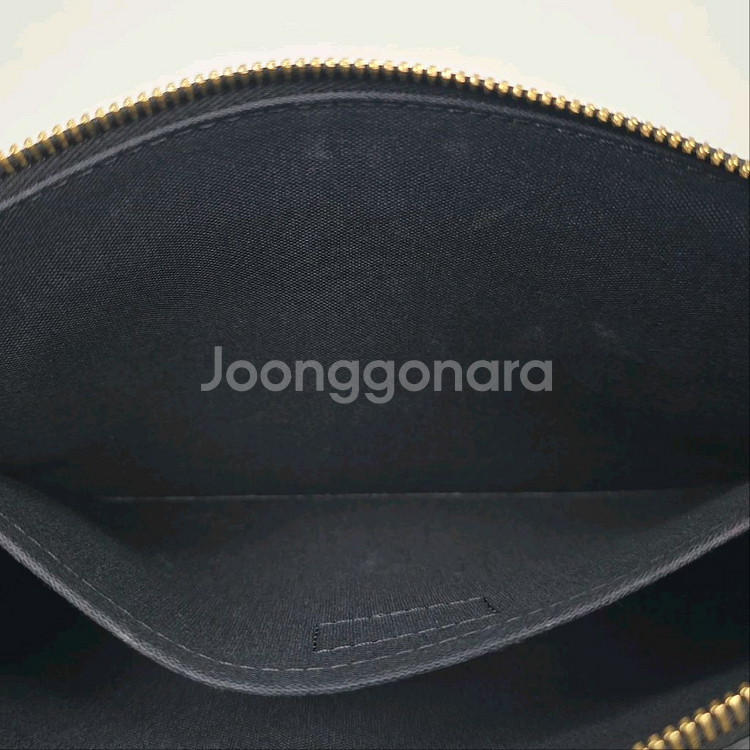 루이비통 데일리 파우치 모노그램 앙프렝뜨 레더 클러치백--6