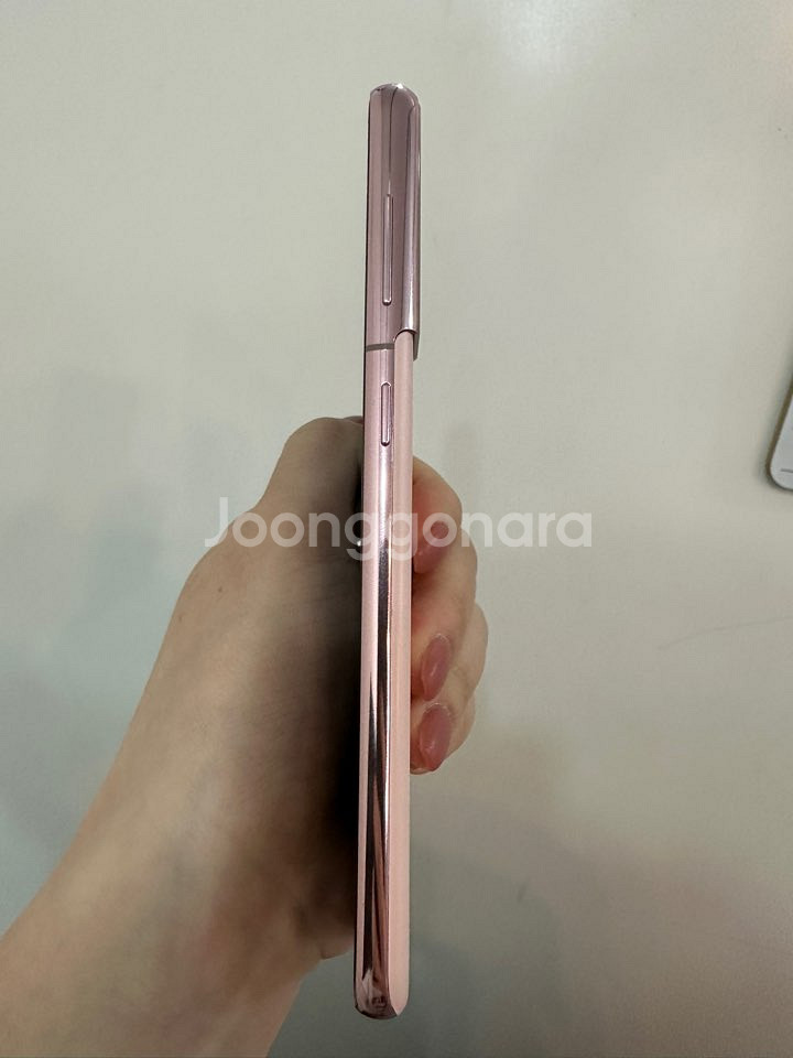 A급/센터올수리)갤럭시S21 256GB 핑크 /Y715--4