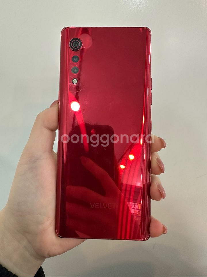 LG벨벳 128GB 레드 /Y721--5