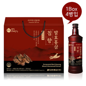 BH 대한홍삼 침향 발효홍삼 4병 새제품 팔아요~