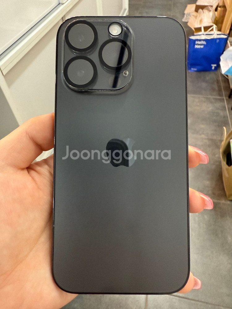 S급)아이폰14프로 블랙 128GB/96% Y744--0