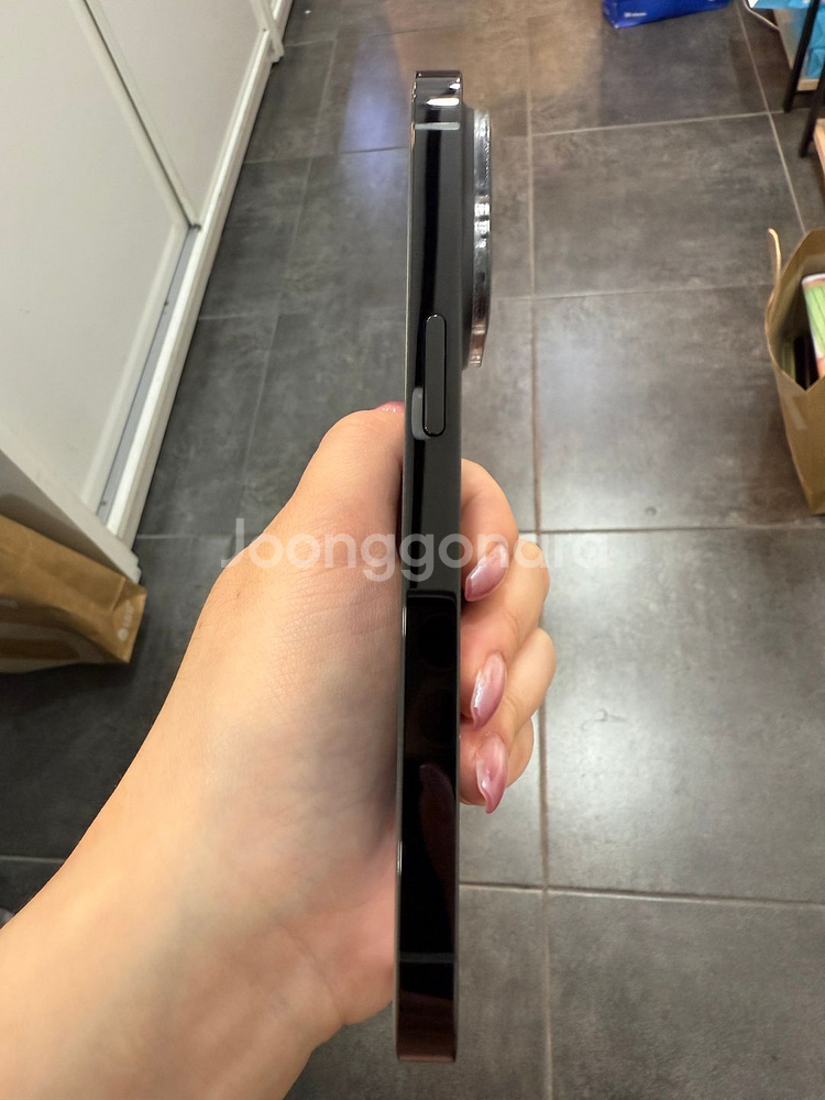 S급)아이폰14프로 블랙 128GB/96% Y744--4