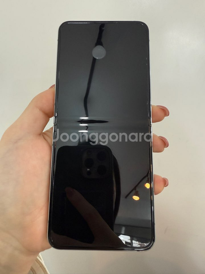 보증기간O)갤럭시Z플립5 512GB 민트/ Y748--4