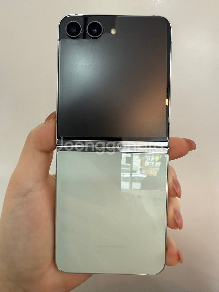 보증기간O)갤럭시Z플립5 512GB 민트/ Y748--5