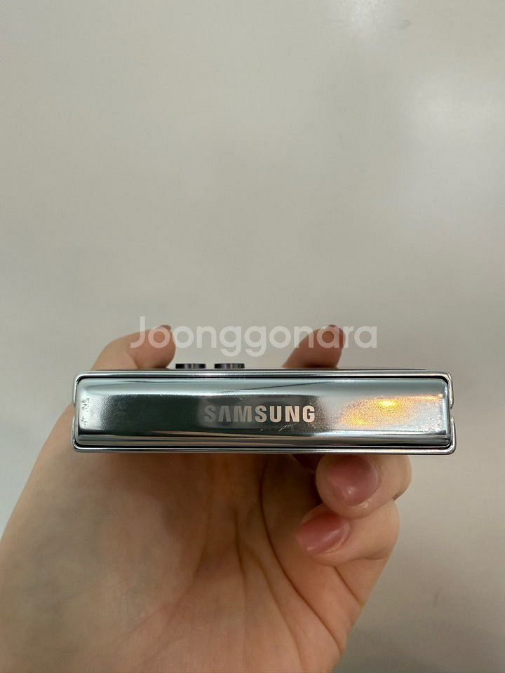 보증기간O)갤럭시Z플립5 512GB 민트/ Y748--6