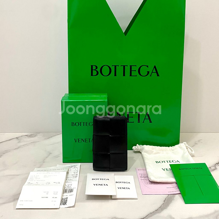 보테가베네타 카세트 카드지갑 명함지갑 백화점정품--0