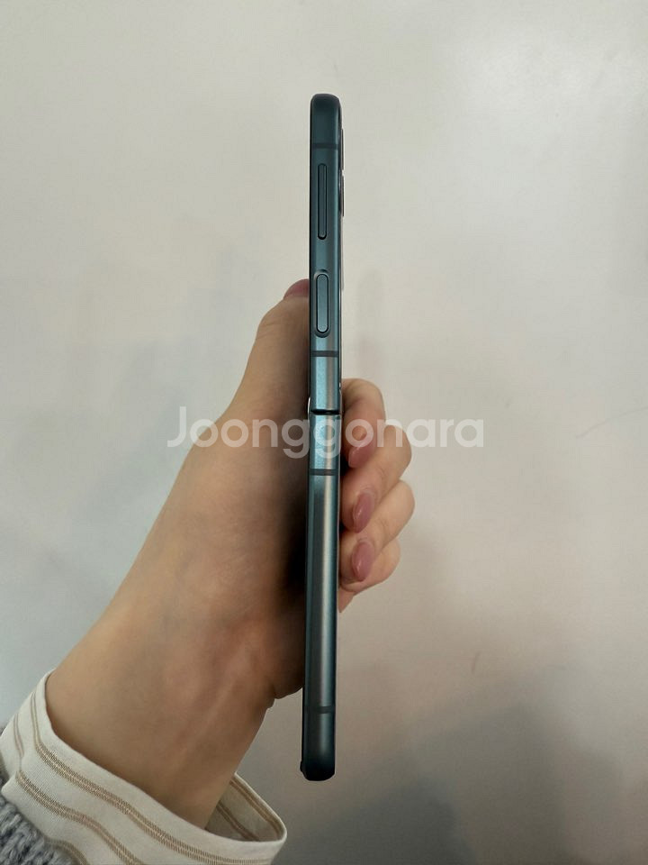 센터수리)갤럭시Z플립3 256GB 그린/ Y749--2