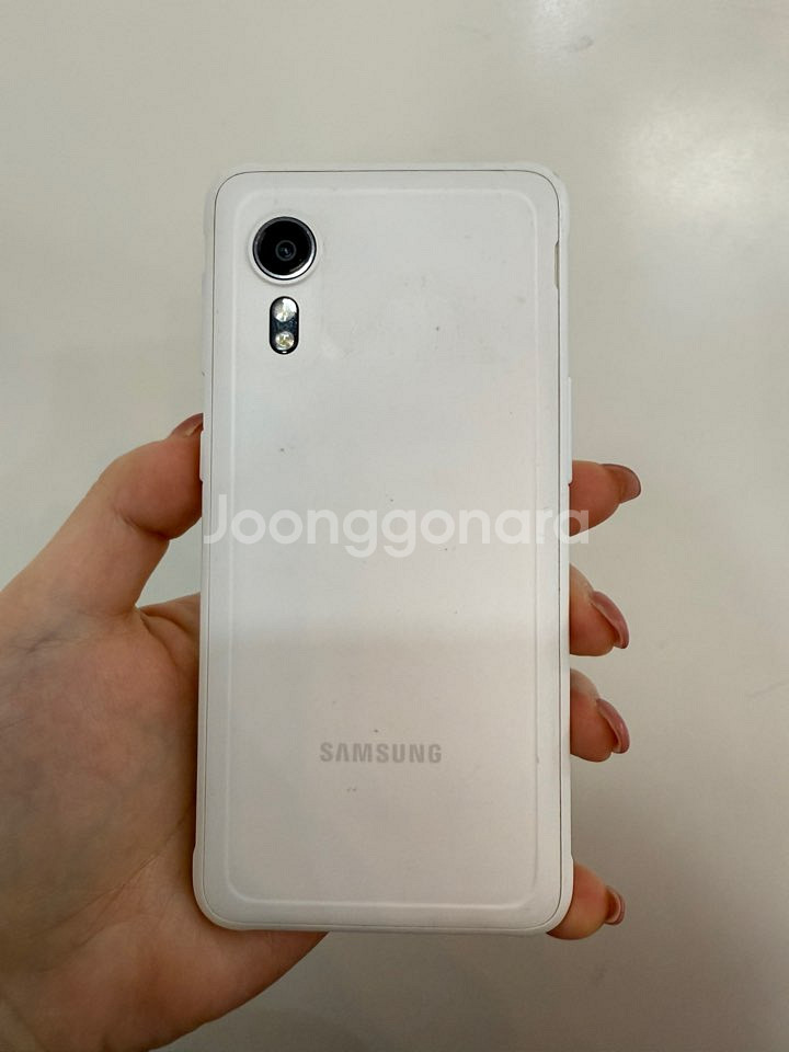 무잔상)갤럭시엑스커버5 64GB 화이트/ Y754--3