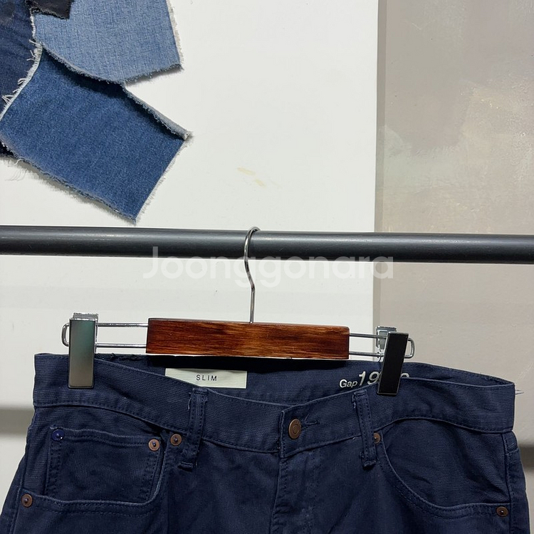 (33인치) GAP 갭 캐주얼 빈티지 코튼팬츠 면바지--5