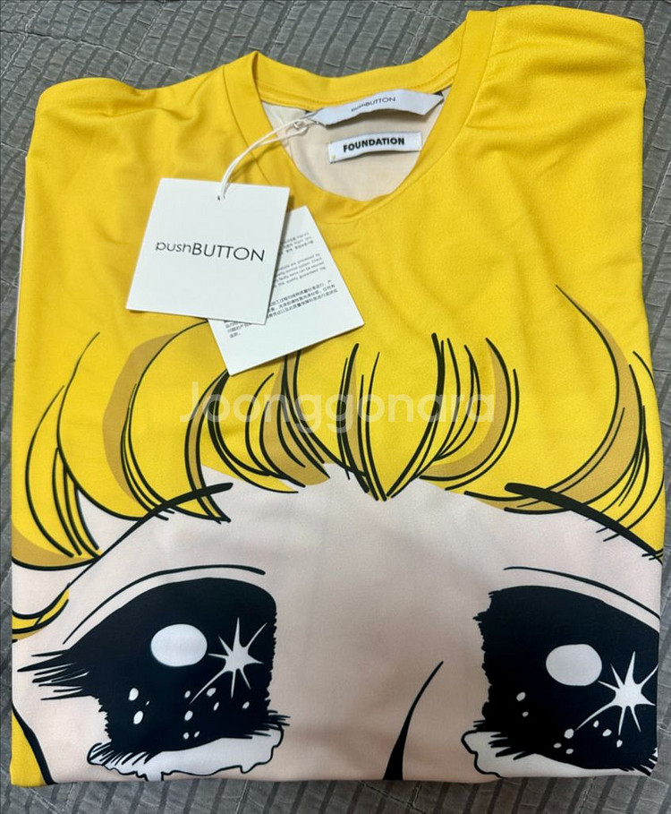 푸시버튼 우는소녀 베이직 티셔츠(무배)--2