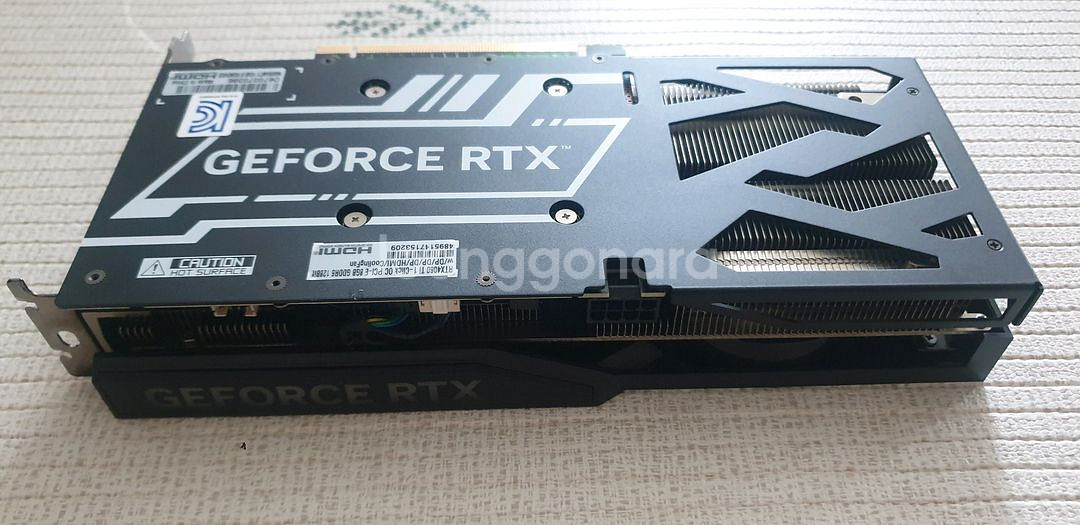 가격내림)갤럭시 RTX 4060TI 그래픽카드팝니다--1