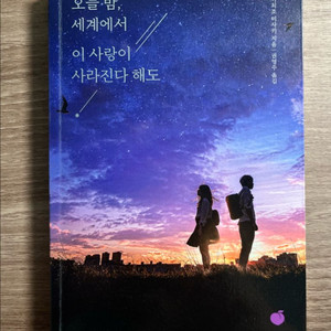 오늘 밤 세계에서 이 사랑이 사라진다 해도 소설 판매