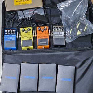 보스 기타 이펙터(cs-3,sd-1,ds-1w,rv-6