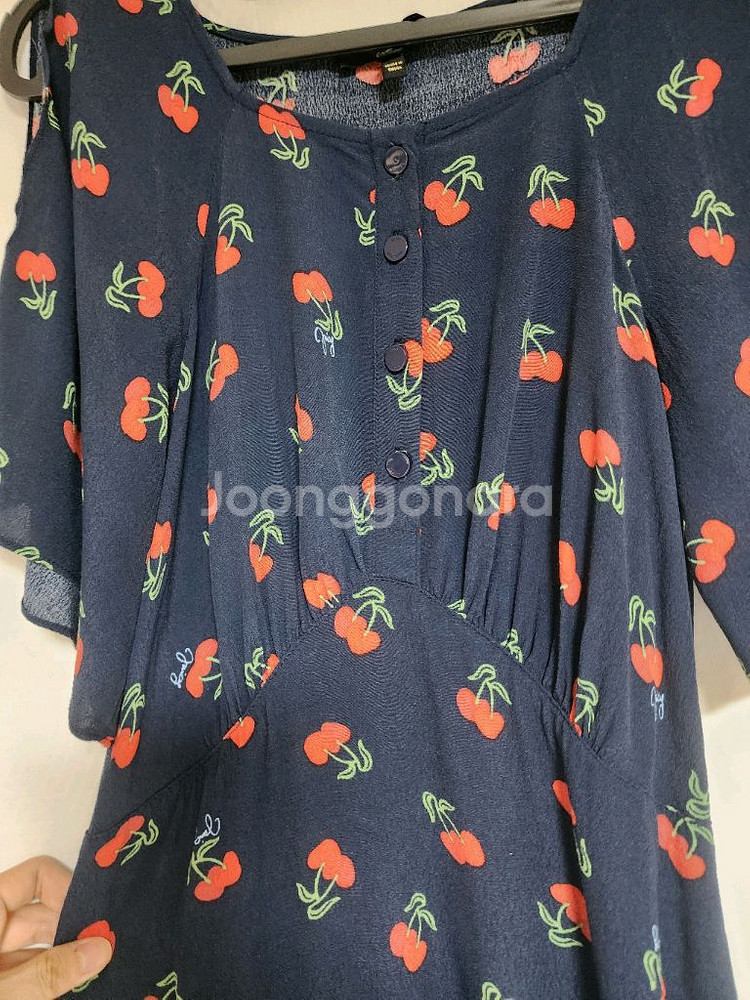 쥬시 꾸뛰르 juicy couture 반팔 원피스 (S--2