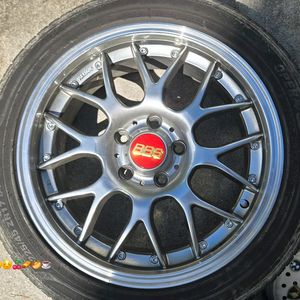 BBS 17인치 휠타이어 팝니다.