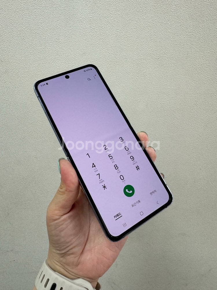 (부산중고폰) 갤럭시z플립4 블루 256기가 판매해요--7