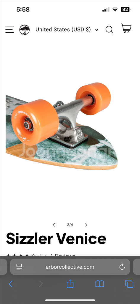 ARBOR Sizzler Venice 스케이트보드--2