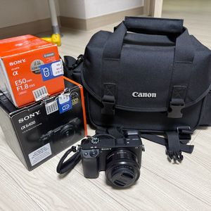 소니 a6400+16-50번들렌즈+f1.8 50mm